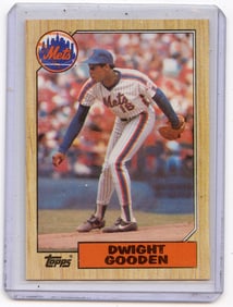 Dwight Gooden #130 Topps 1987 Baseball Card (New York Mets)