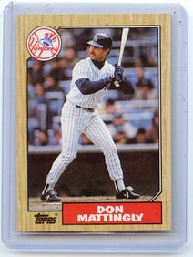 Don Mattingly #500 Topps 1987 Baseball Card (New York Yankees)