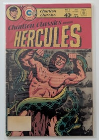 CHARLTON CLASSICS #2 1980 HERCULES BRONZE AGE