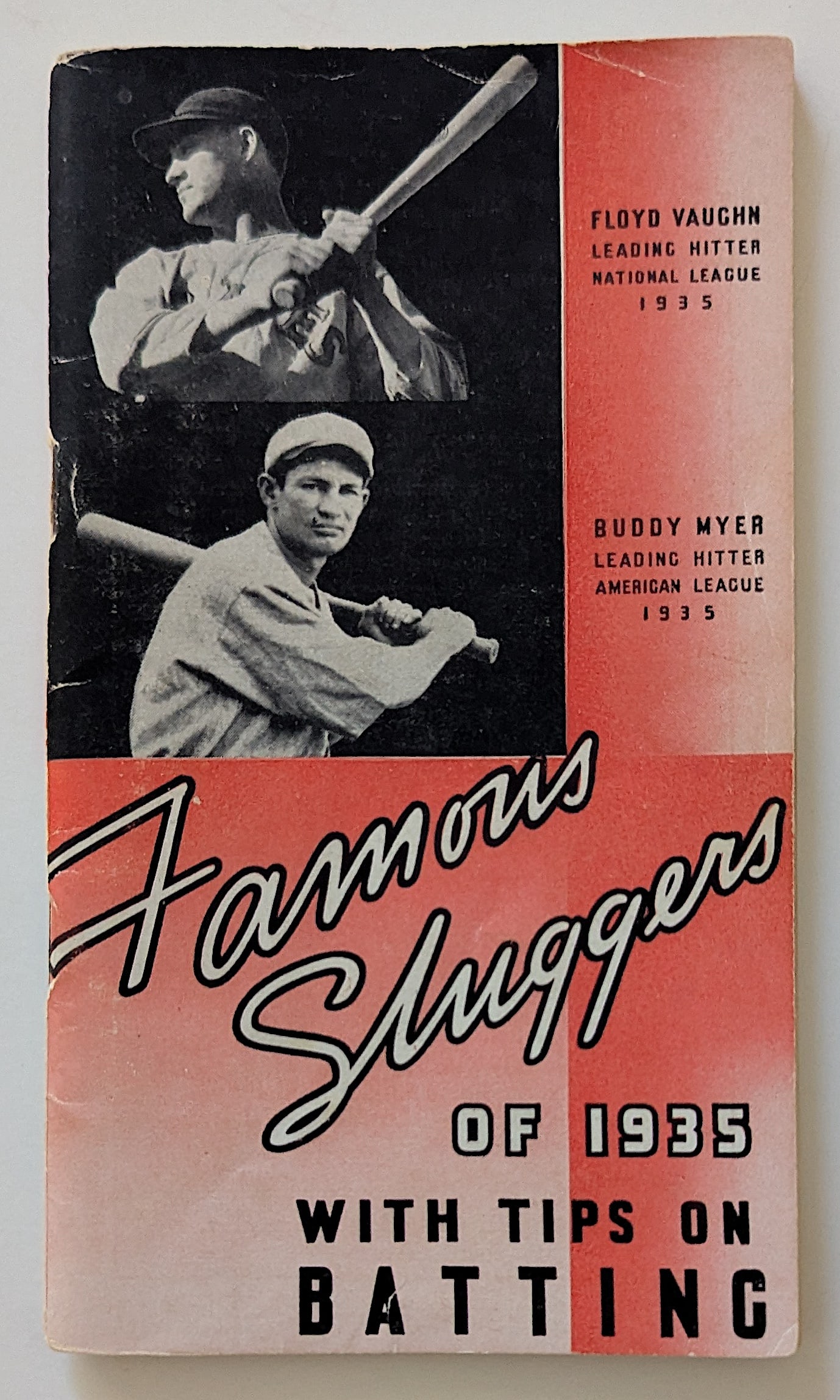 1935 Famous Sluggers Yearbook Baseball Vintage: This lot is coming from the estate of a collector in PBC. We have included a quality scan to show it's actual condition. This lot is located in Boca Raton, Fl and its shipment will be made directly by