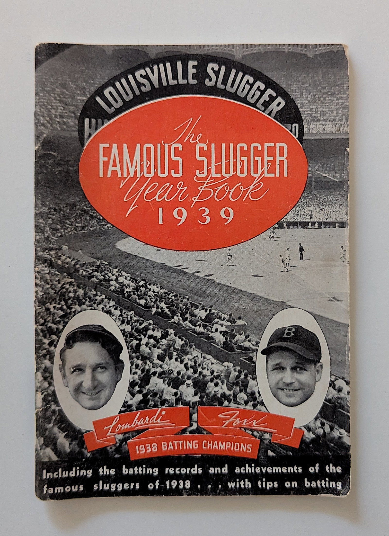 1939 Famous Sluggers Yearbook Baseball Vintage: This lot is coming from the estate of a collector in PBC. We have included a quality scan to show it's actual condition. This lot is located in Boca Raton, Fl and its shipment will be made directly by