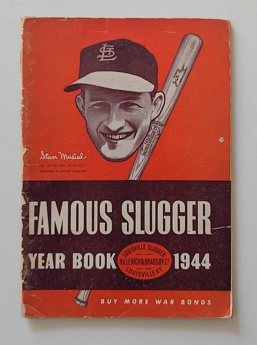 1944 Famous Sluggers Yearbook Baseball Vintage: This lot is coming from the estate of a collector in PBC. We have included a quality scan to show it's actual condition. This lot is located in Boca Raton, Fl and its shipment will be made directly by