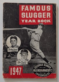 1947 Famous Sluggers Yearbook  Baseball Vintage