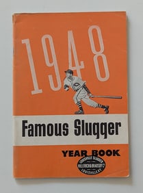 1948 Famous Sluggers Yearbook  Baseball Vintage