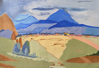 Original Painting LUCAS V MAHOME South African  Listed Artist