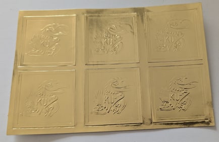 University Of Kansas Jayhawks Collectible/ Stickers