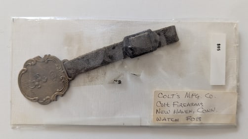Rare Colt's MFG. Co. Colt Firearms New Haven, Conn. Watch Fob