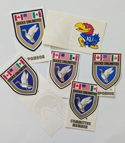 Group Decals Incl. Ducks Unlimited