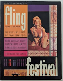 Fling Festival Volume 7 Vintage Adult Magazine 1961