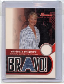 BOWMAN 2005-2006 DRAFT PICKS & PROSPECTS BRAVO!CHRISTIE BRINKLEY