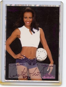 CRYSTAL LETT "AUTOGRAPH CARD" BENCHWARMER SIGNATURE