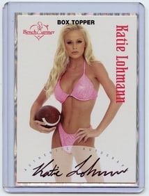 Benchwarmer Box Topper Katie Lohmann Authentic Photograph