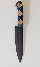 Handcrafted Heirloom  Damaskus Steel Knife  13" Long