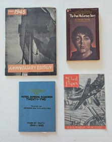Vintage Set 4 Ephemera ww2 Era & Beatles