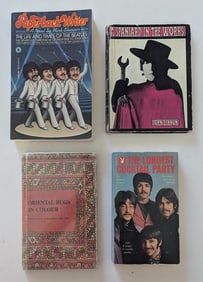 Vintage Set 4 Ephemera Beatles & Oriental Rugs
