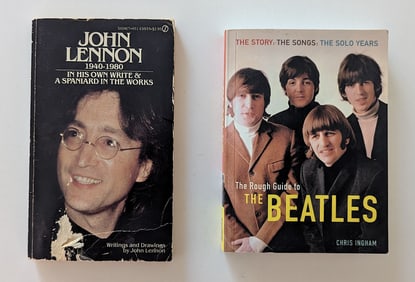 Vintage Set 2 Ephemera John Lennon & The Beatles