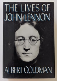 Vintage Book The Lives Of John Lennon by Albert Goldman
