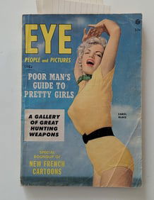 Vintage EYE Magazine Include Pin Up Carol Blake