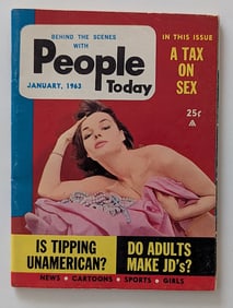 Vintage  PEOPLE Today Magazine January, 1963