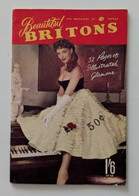 Vintage Beautiful BRITONS Magazine - 52 Pages of Illustrated Glamour