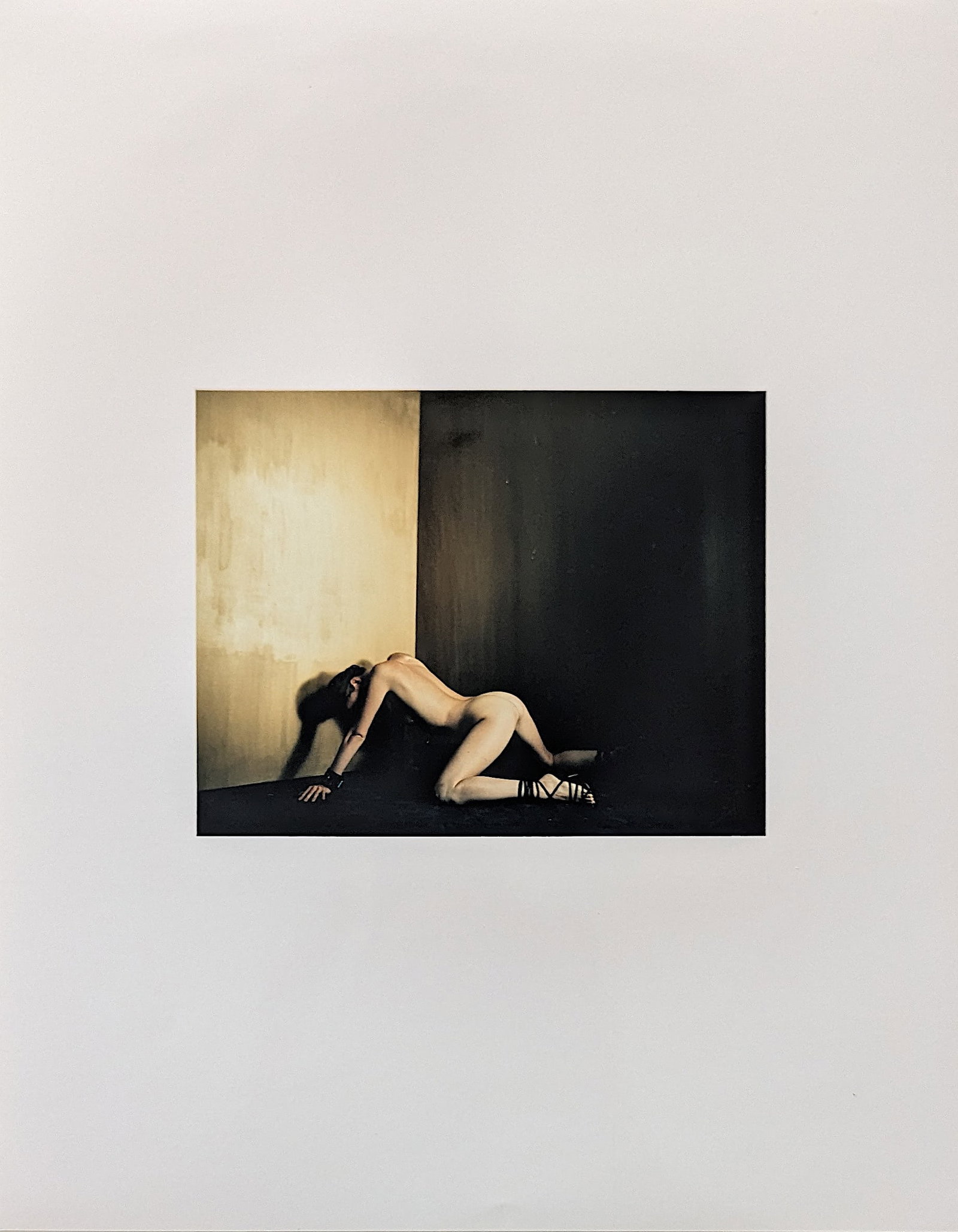 THOMAS SCHIERLITZ Original Print Kodak Professioanl Photo 14" x 11": This is Kodak Professional Brilliant print, then please avoid the glossy reflection in the imagen. THOMAS SCHIERLITZ Original Photo Nude Fetish Metallic Print 14" x 11". Tom Schierlitz studied photogr