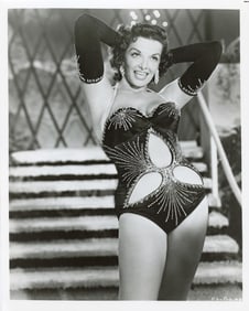 Vintage Photo Pin Up Model Jane Russell 10" x 8"