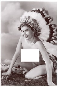 21st C. Fujifilm Print Photo Pin Up Model Female