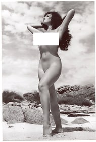 21st C. Fujifilm Print Photo Pin Up Model Female