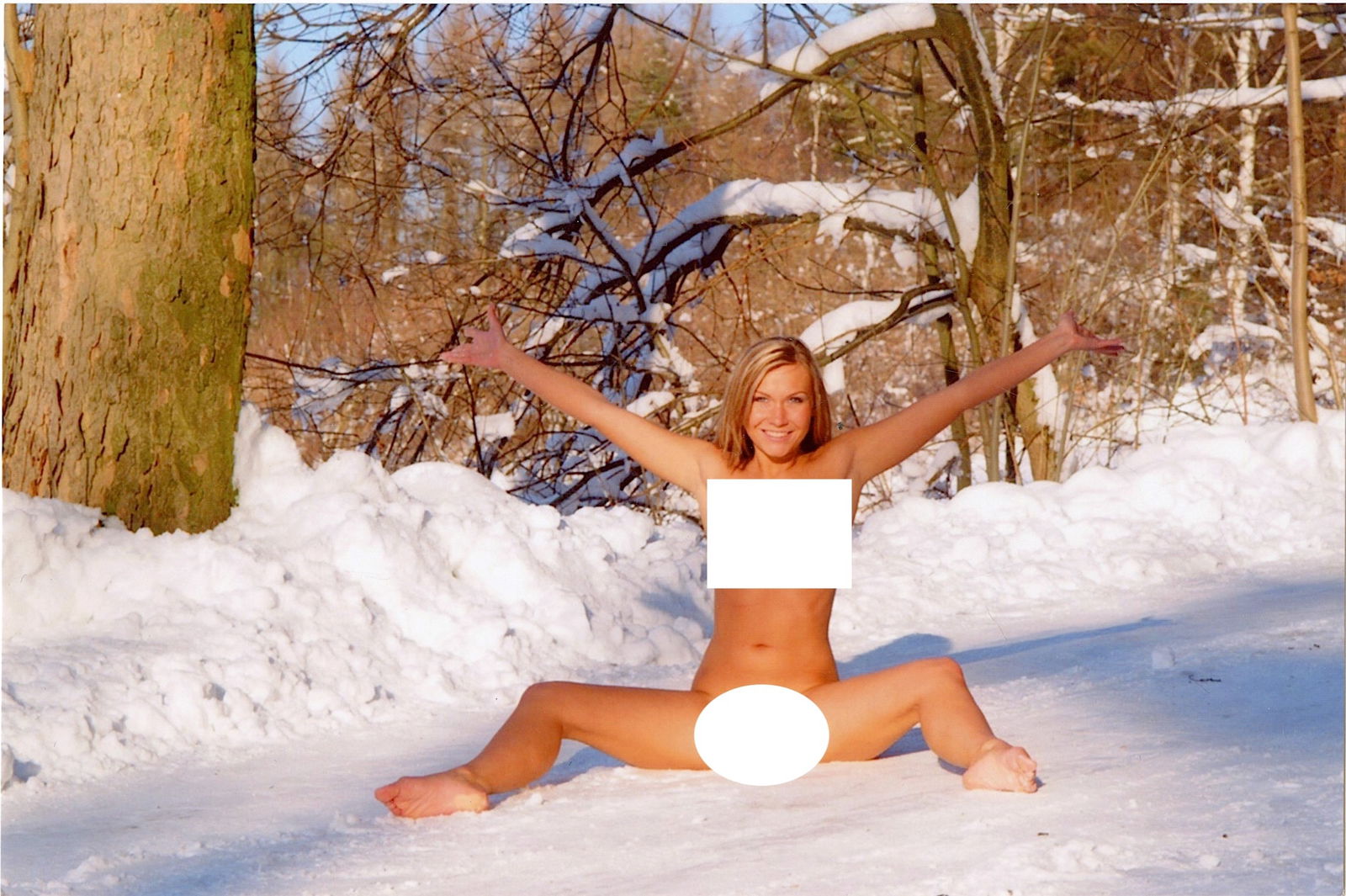 21st C. Fujifilm Print Photo Pin Up Model Female (1 of 2)