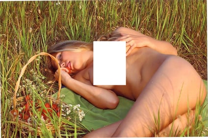 21st C. Fujifilm Print Photo Pin Up Model Female