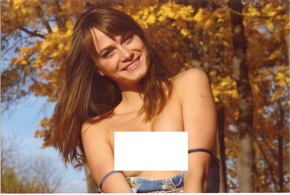 21st C. Fujifilm Print Photo Pin Up Model Female