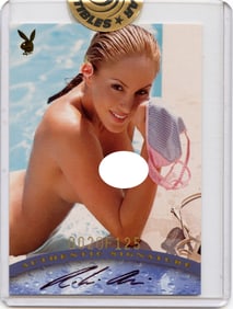 2001 WET & WILD AUTHENTIC AUTO RED: ROBIN ARCURI - AUTOGRAPH "VOLUPTUOUS VIXENS"