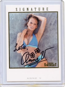ANNE V VYALITSYNA 2005 SPORTS ILLUSTRATED SI SWIMSUIT Autograph AUTO CARD