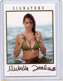 Michelle Lombardo 2005 Sports Illustrated Swimsuit Signature Autograph