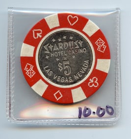 $5 Las Vegas Stardust Hotel Casino Chip