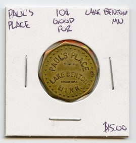 PAUL's Place Good for 10 cents Lake Benton, MN