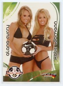 Vintage Tradecard Pin Up Model Katie Lohmann Alana Curry