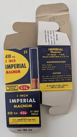 Vintage IMPERIAL Magnum 410 Gauge Empty Box