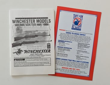 Vintage Ephemera Winchester Air Rifles