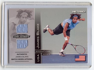 2003 Netpro International Series James Blake Apparel