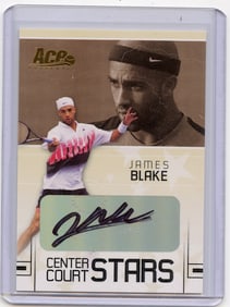 2006 ACE James Blake Autograph #CC-9