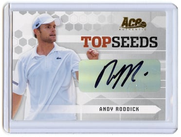 2005 TOPSEEDS Andy Roddick Autograph 058/150 ACE TS-5