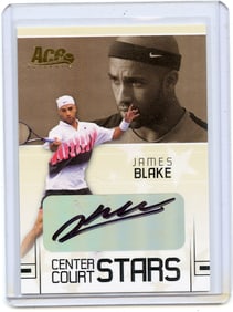 2006 JAMES BLAKE Autograph Ace CC-9