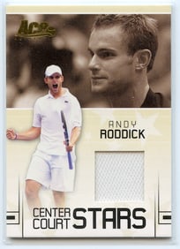 2006 ACE AUTHENTIC CENTER COURT STARS ANDY RODDICK WORN JERSEY