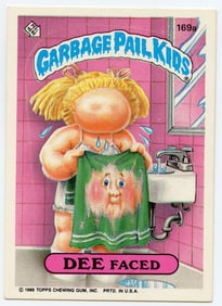 2022 TOPPS CHROME GARBAGE PAIL KIDS SERIES 5 ORANGE 169A