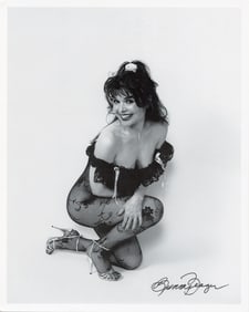 BUNNY YEAGER Vintage Pin Up Litho  Model HELENA ANTONACCIO