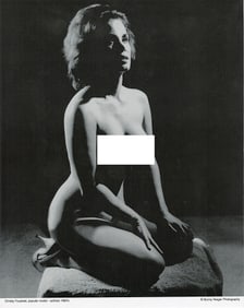 BUNNY YEAGER Vintage Pin Up Litho  Model CHRISTY FOUSHEE