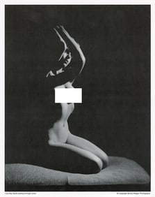 BUNNY YEAGER Vintage Pin Up Litho  LOW KEY NUDE
