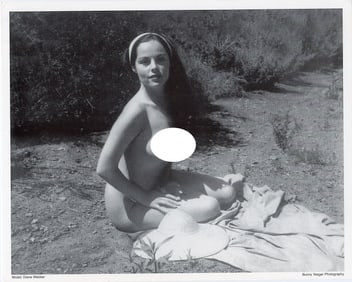 BUNNY YEAGER Vintage Pin Up Litho  Model DIANE WEBBER