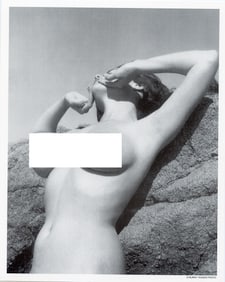 BUNNY YEAGER Vintage Pin Up Litho  Model DIANE WEBBER